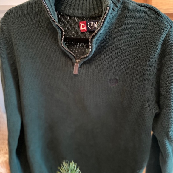 CHAPS men’s sweater - green - Picture 5 of 5